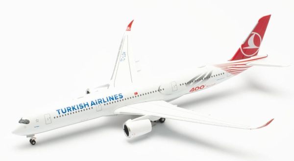 HER537230 - AIRBUS A350-900 Turkish Airlines 400e vliegtuig Tek Yürek - 1