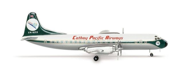 HER562034 - LOCKHEED L-188 Electra Cathay Pacific Airways - 60ste verjaardag - 1