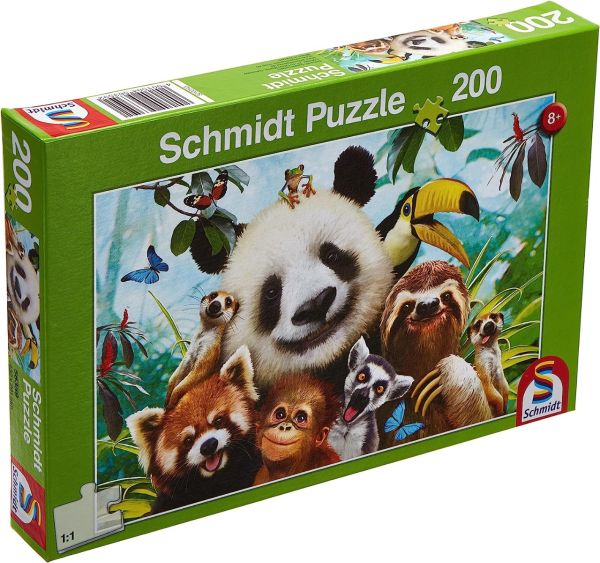 SCM56359 - 200 stukjes puzzel Onze vrienden de dieren - 1