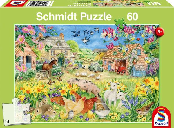 SCM56419 - 60 stukjes puzzel Mijn kleine boerderij - 1