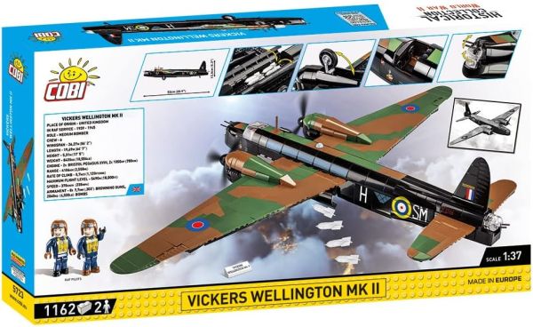 COB5723 - Militaire vliegtuigen Vickers Wellington MK.II - 1162 stuks - 1