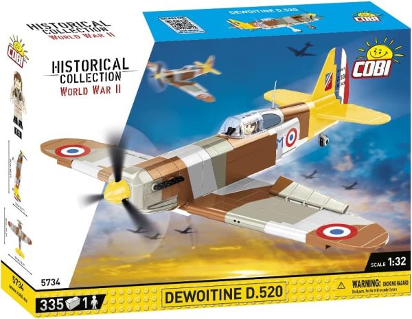 COB5734 - DEWOITINE D.520 militaire vliegtuigen – 335 stuks - 1