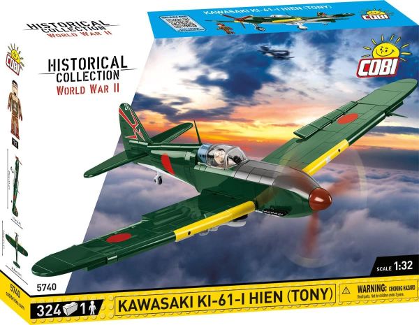 COB5740 - KAWASAKI KI-61-HIEN militaire vliegtuigen - 324 stuks - 1