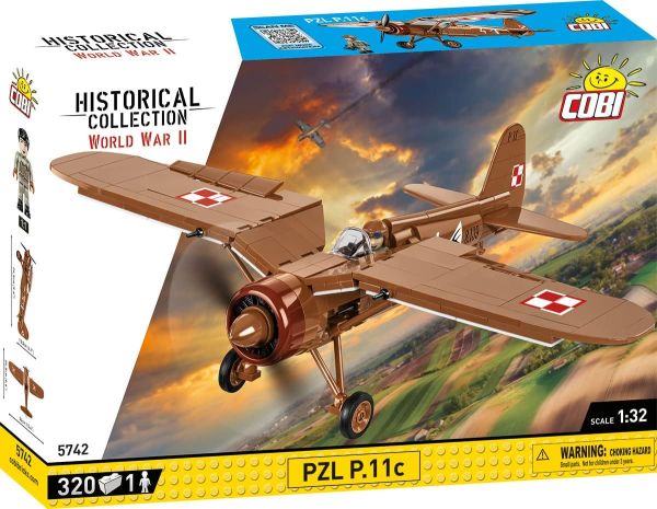 COB5742 - PZL P-11C Militaire vliegtuigen - 320 stuks - 1