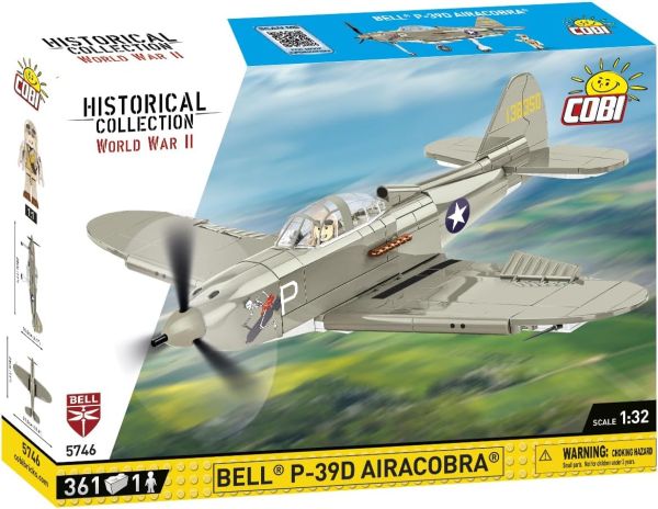 COB5746 - BELL P-39D Airacobra militaire vliegtuigen - 361 stuks - 1