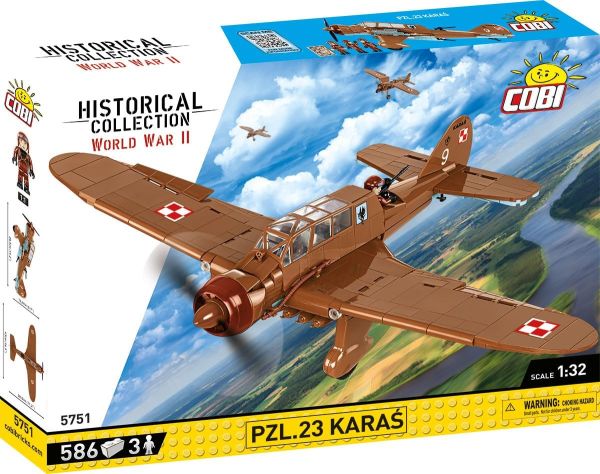 COB5751 - PZL.23 KARAS militaire vliegtuigen – 586 stuks - 1