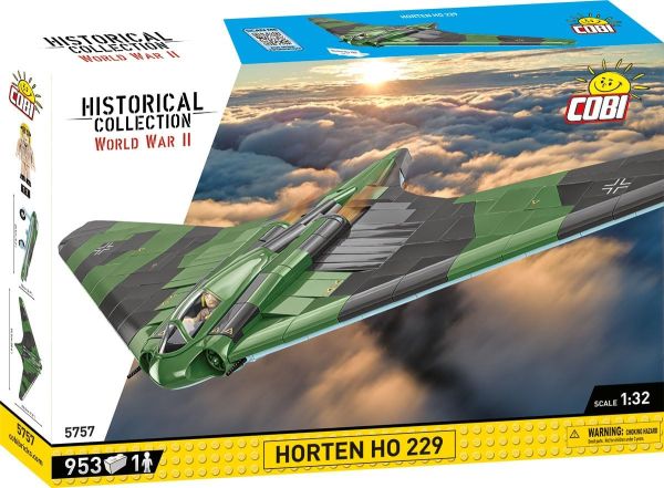 COB5757 - Militaire vliegtuigen HORTEN HO 229 – 953 Onderdelen - 1