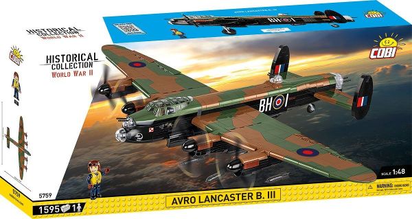 COB5759 - Militair Avro Lancaster B. III - 1595 Onderdelen - 1