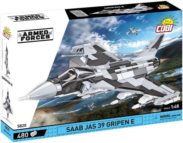 COB5820 - SAAB JAS 39 GRIPEN E militaire vliegtuigen - 480 stuks - 1