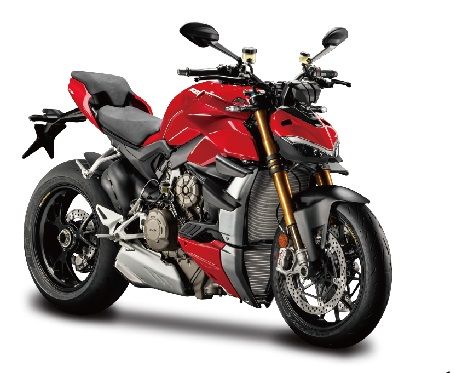 NEW58273 - Rode DUCATI Super Naked V4S Motorfiets - 1