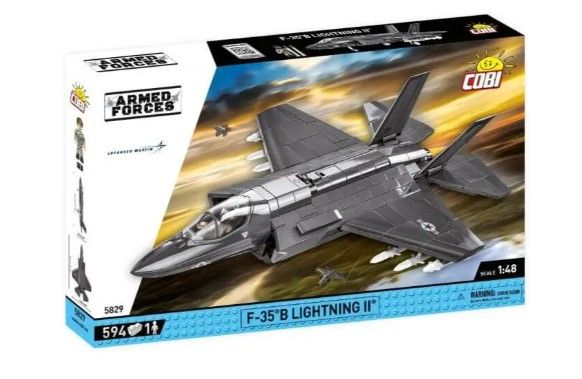 COB5829 - F-35B LIGHTNING II Militaire vliegtuigen – 594 onderdelen - 1