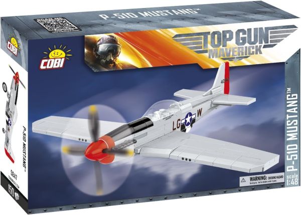 COB5847 - TOP GUN P-51D MUSTANG militaire vliegtuigen – 145 stuks - 1