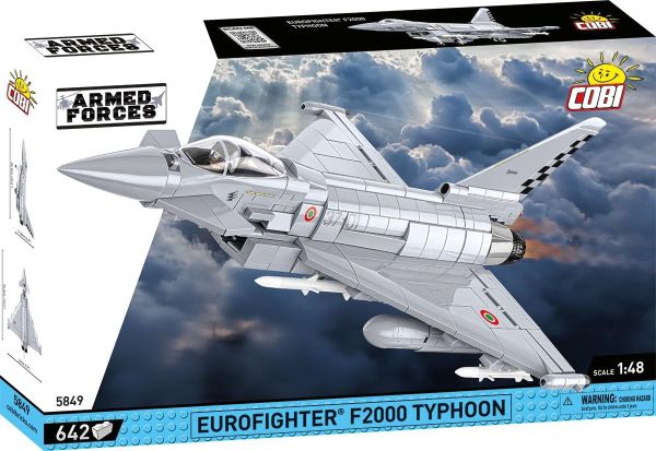 COB5849 - EUROFIGHTER F2000 Typhoon militaire vliegtuigen - 642 stuks - 1