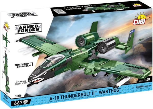 COB5856 - A-10 THUNDERBOLT II Warthog militaire vliegtuigen - 667 stuks - 1