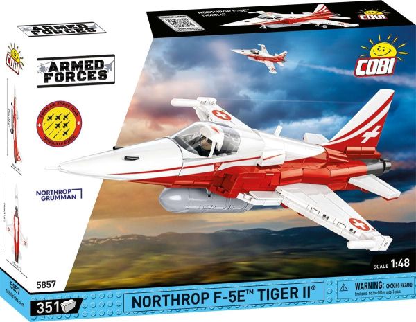 COB5857 - NORTHROP F-5E TIGER II militaire vliegtuigen - 351 stuks - 1