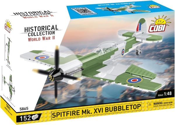 COB5865 - SPITFIRE MK.XVI Bubbletop militaire vliegtuigen - 152 stuks - 1