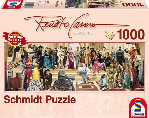 SCM59381 - 1000 stukjes puzzel 100 jaar cinematografie - 1