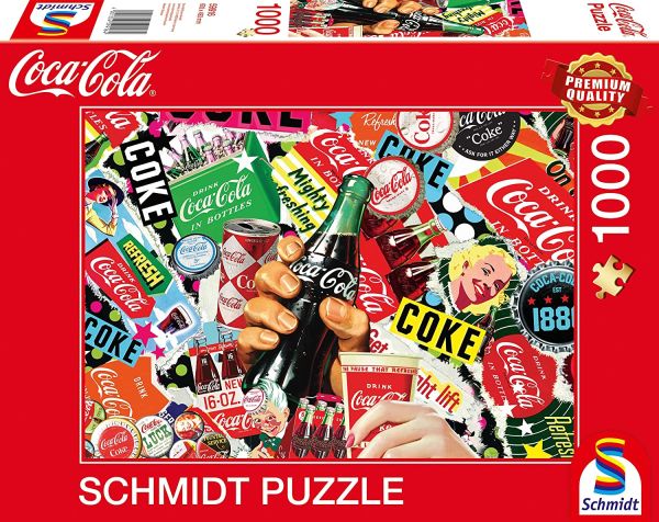 SCM59916 - 1000 stukjes Coca Cola puzzel - 1