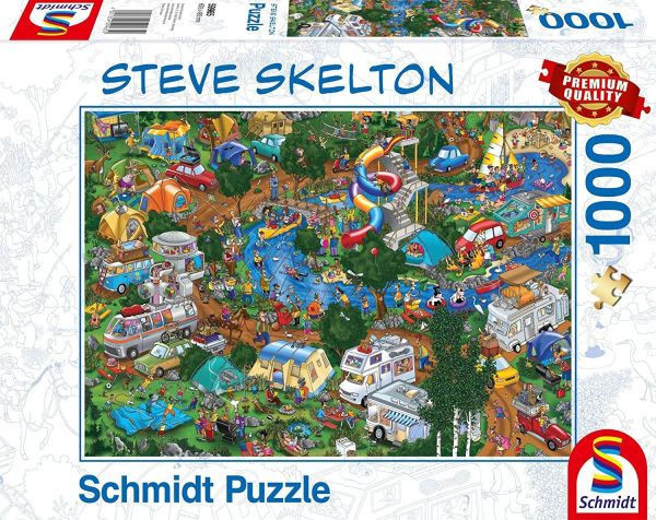 SCM59965 - Puzzel 1000 stukjes Tijd uit het dagelijks leven Steve SKELTON - 1