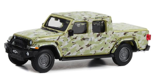 GREEN61030-F - JEEP Gladiator 2022 US Army uit de serie BATTLE 64 in blisterverpakking - 1