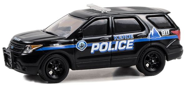 GREEN62010-F - FORD Police Interceptor Utility 2013 Kehoe Police onder blister uit de film Cold Pursuit 2019 - 1