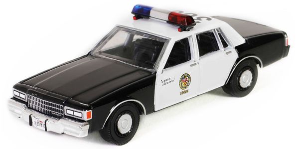 GREEN62020-C - CHEVROLET Caprice 1986 Los Angeles Police uit de film True Romance 1993 onder blister - 1