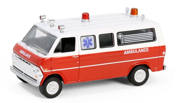 GREEN62030-B - FORD Club Wagon 1970 Ambulance uit de film AIRPLANE in blisterverpakking - 1