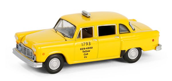 GREEN62030-C - CHECKER TaxiCab 1980 uit de film Ferris Bueller's Day Off in blisterverpakking - 1