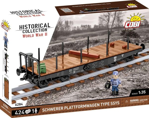 COB6284 - Duitse Platformwagen Type SSYS – 424 stuks - 1