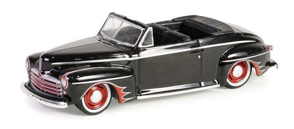 GREEN63060-A - 1947 FORD Deluxe Cabriolet CALIFORNIA LOWRIDERS in blisterverpakking - 1