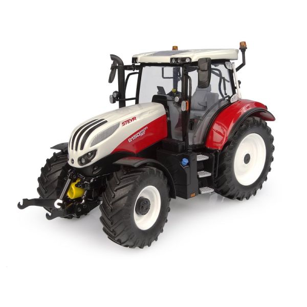 UH6461 - STEYR 6150 Profi CVT 2023 wit en rood - 1