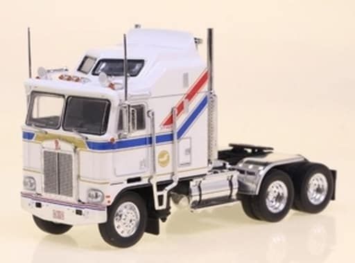 IXO64TR005 - KENWORTH K100 Aerodyne 6x4 1976 Wit - 1