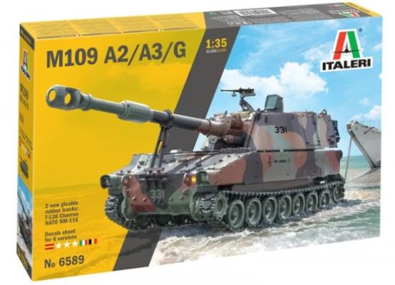 ITA6589 - M-109/ A2-A3-G tank wordt geassembleerd en geschilderd - 1