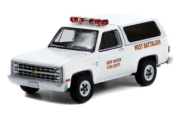 GREEN67030-D - 1989 CHEVROLET K5 Blazer uit de serie FIRE & RESCUE onder blister - 1