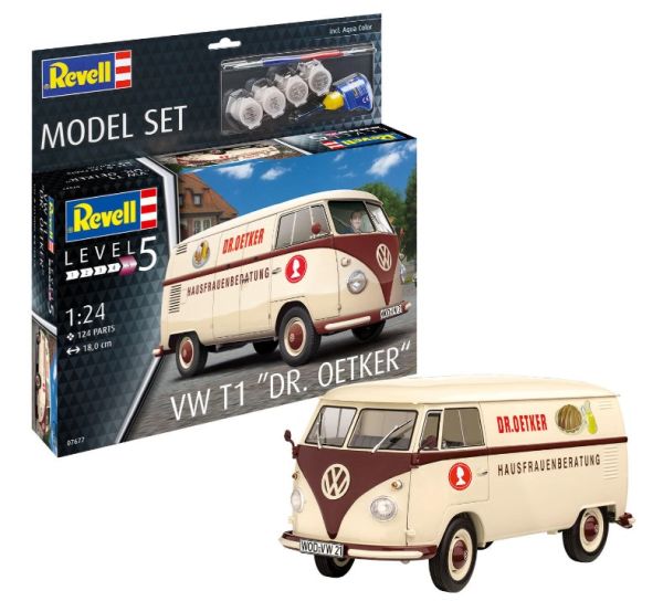 REV67677 - Model met verf te monteren - VW T1 Dr. Oetker - 1