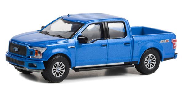 GREEN68020-A - FORD F-150 XL 2020 blauw uit de serie SHOWROOM FLOOR in blisterverpakking - 1