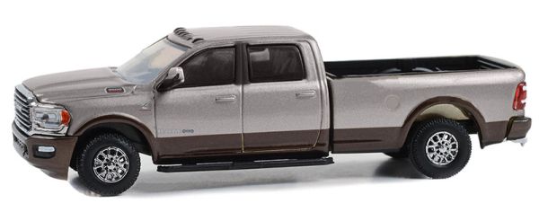 GREEN68040-F - DODGE Ram 3500 limited Longhorn 2023 grijs uit de serie SHOWROOM FLOOR in blisterverpakking - 1