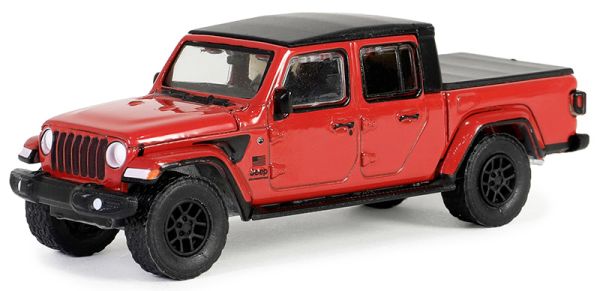 GREEN68050-B - JEEP Gladiator Freedom 2023 rood uit de serie SHOWROOM FLOOR in blisterverpakking - 1