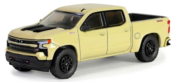 GREEN68050-C - CHEVROLET Silverado LT Trail boss 2023 beige uit de serie SHOWROOM FLOOR, blisterkaart - 1