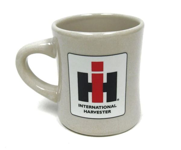 6832 - Mok met INTERNATIONAL Harvester logo Wit - 1