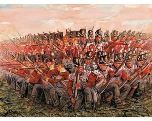 ITA6095 - Britse infanterie 1815 om te schilderen - 1