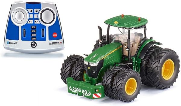 SIK6736 - JOHN DEERE 7290R dubbele wielen Radiogestuurd met Bluetooth afstandsbediening - 1