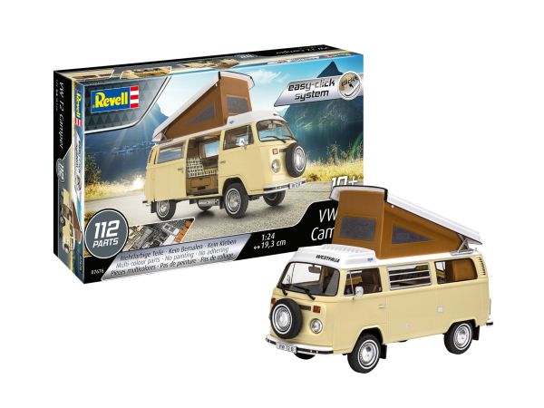 REV67676 - MODEL SET VOLKSWAGEN T2 Camper om te monteren en te schilderen - 1