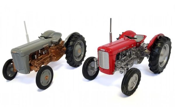 UH7125 - MASSEY FERGUSON 35 met FERGUSON F35 - Beperkt tot 1000 ex. - 1