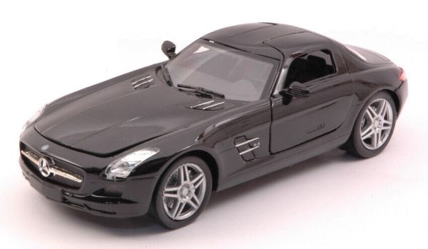 NEW71263C - MERCEDES-BENZ SLS AMG zwart - 1