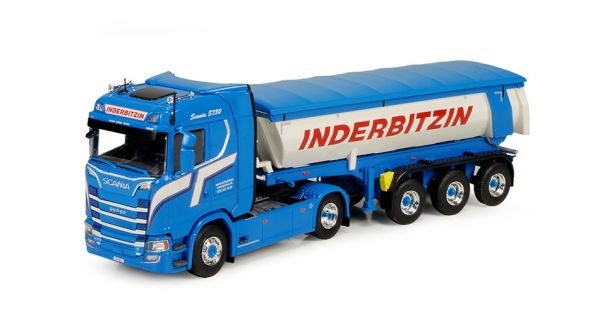 TEK71779 - SCANIA S 4x2 met 3-assige kipper aanhangwagen INDERBITZINE - 1