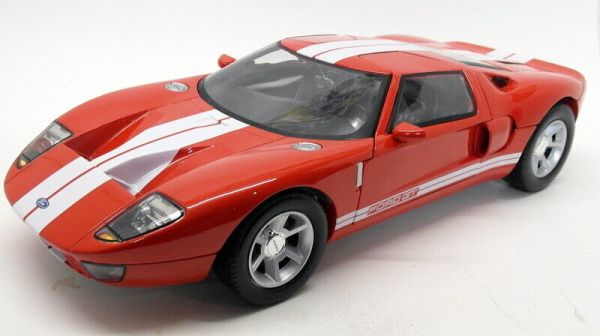 MMX73001ROUGE - FORD GT Concept rood met witte strepen - 1