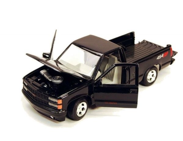 MMX73203NOIR - CHEVROLET 454 SS Pick-up 1992 Zwart - 1