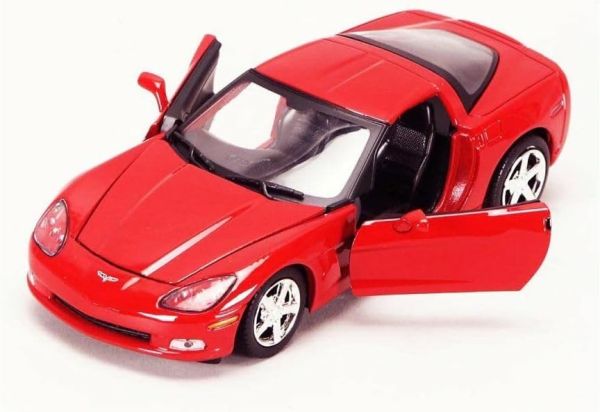 MMX73270ROUGE - CORVETTE C6 2005 rood - 1