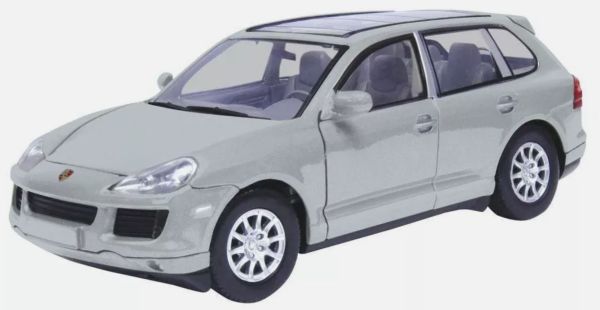 MMAX73344GRIS - PORSCHE Cayenne 2008 metallic grijs - 1